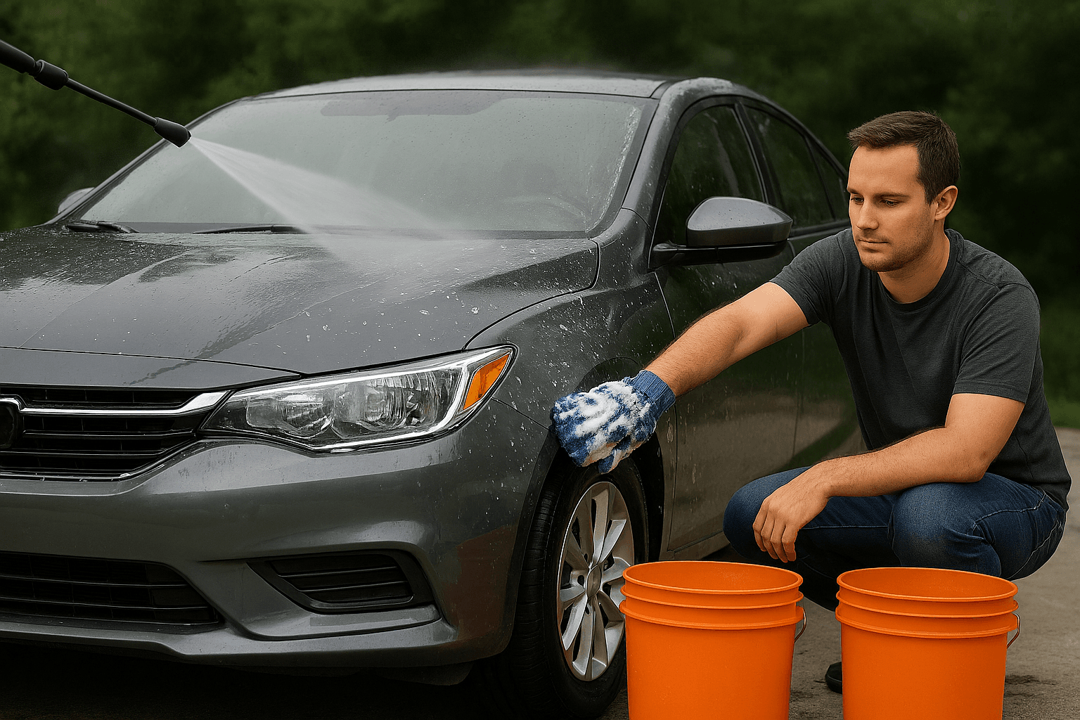 Як правильно мити автомобіль, щоб не пошкодити лак